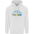 Go Back Its a Trap Funny Evolution Dinosaurs Childrens Kids Hoodie White