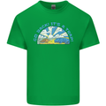 Go Back Its a Trap Funny Evolution Dinosaurs Kids T-Shirt Childrens Irish Green