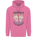 Goataholic On the Way to Get More Goats Childrens Kids Hoodie Azalea