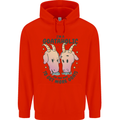 Goataholic On the Way to Get More Goats Childrens Kids Hoodie Bright Red