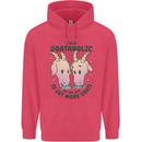 Goataholic On the Way to Get More Goats Childrens Kids Hoodie Heliconia