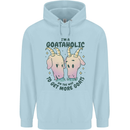 Goataholic On the Way to Get More Goats Childrens Kids Hoodie Light Blue