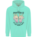 Goataholic On the Way to Get More Goats Childrens Kids Hoodie Peppermint