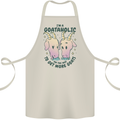 Goataholic On the Way to Get More Goats Cotton Apron 100% Organic Natural