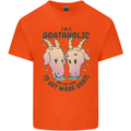Goataholic On the Way to Get More Goats Kids T-Shirt Childrens Orange