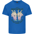 Goataholic On the Way to Get More Goats Kids T-Shirt Childrens Royal Blue