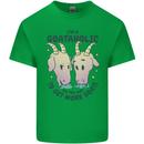 Goataholic On the Way to Get More Goats Mens Cotton T-Shirt Tee Top Irish Green