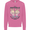 Goataholic On the Way to Get More Goats Mens Sweatshirt Jumper Azalea