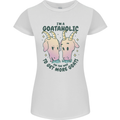 Goataholic On the Way to Get More Goats Womens Petite Cut T-Shirt White