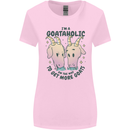 Goataholic On the Way to Get More Goats Womens Wider Cut T-Shirt Light Pink