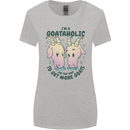 Goataholic On the Way to Get More Goats Womens Wider Cut T-Shirt Sports Grey