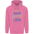 God Loves Me Christian Christianity Jesus Mens 80% Cotton Hoodie Azelea