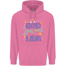 God Loves Me Christian Christianity Jesus Mens 80% Cotton Hoodie Azelea