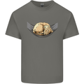 Goldendoodle on a Hammock Dog Kids T-Shirt Childrens Charcoal