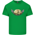 Goldendoodle on a Hammock Dog Kids T-Shirt Childrens Irish Green