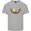 Goldendoodle on a Hammock Dog Kids T-Shirt Childrens Sports Grey