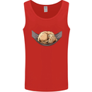 Goldendoodle on a Hammock Dog Mens Vest Tank Top Red