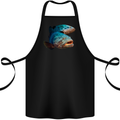 Goliath Fish Fishing Fisherman Cotton Apron 100% Organic Black