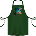 Goliath Fish Fishing Fisherman Cotton Apron 100% Organic Forest Green