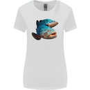 Goliath Fish Fishing Fisherman Womens Wider Cut T-Shirt White