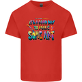 Good Day to Make Some Art Artist Kids T-Shirt Childrens Red