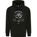 Good Death DOTD Day of the Dead Sugar Skull Childrens Kids Hoodie Black