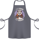 Good Food Good Mood Funny Panda Chef BBQ Cotton Apron 100% Organic Steel