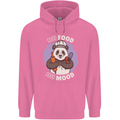Good Food Good Mood Funny Panda Chef BBQ Mens 80% Cotton Hoodie Azelea