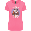Good Food Good Mood Funny Panda Chef BBQ Womens Wider Cut T-Shirt Azalea