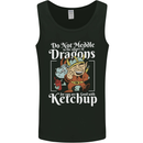 Good With Ketchup Dragon Role Play Games RPG Mens Vest Tank Top Black