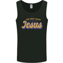 Good in Me is Jesus Christian God Christianity Mens Vest Tank Top Black