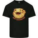 Got Crickets Bearded Dragon Mens Cotton T-Shirt Tee Top Black