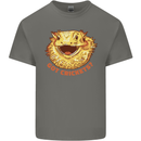 Got Crickets Bearded Dragon Mens Cotton T-Shirt Tee Top Charcoal