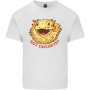 Got Crickets Bearded Dragon Mens Cotton T-Shirt Tee Top White