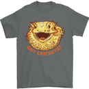 Got Crickets Bearded Dragon Mens T-Shirt 100% Cotton Charcoal