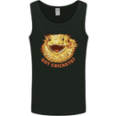 Got Crickets Bearded Dragon Mens Vest Tank Top Black
