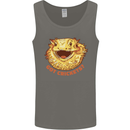 Got Crickets Bearded Dragon Mens Vest Tank Top Charcoal