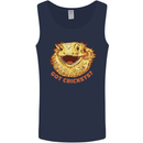 Got Crickets Bearded Dragon Mens Vest Tank Top Navy Blue