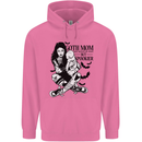 Goth Mum Like a Regular but Spookier Gothic Childrens Kids Hoodie Azalea
