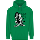 Goth Mum Like a Regular but Spookier Gothic Childrens Kids Hoodie Irish Green