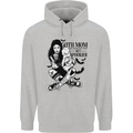Goth Mum Like a Regular but Spookier Gothic Childrens Kids Hoodie Sports Grey
