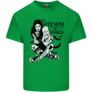 Goth Mum Like a Regular but Spookier Gothic Mens Cotton T-Shirt Tee Top Irish Green