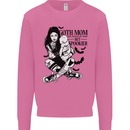 Goth Mum Like a Regular but Spookier Gothic Mens Sweatshirt Jumper Azalea