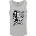 Goth Mum Like a Regular but Spookier Gothic Mens Vest Tank Top Sports Grey