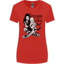 Goth Mum Like a Regular but Spookier Gothic Womens Wider Cut T-Shirt Red