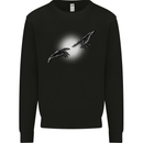 Gothic Creation of Adam Parody Goth Funny Kids Sweatshirt Jumper Black