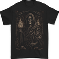 Gothic Grim Reaper Goth Heavy Metal Skull 10 Mens T-Shirt 100% Cotton BLACK