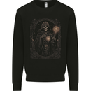 Gothic Grim Reaper Goth Heavy Metal Skull 11 Mens Sweatshirt Jumper Black
