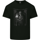 Gothic Grim Reaper Goth Heavy Metal Skull 12 Mens Cotton T-Shirt Tee Top Black