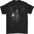 Gothic Grim Reaper Goth Heavy Metal Skull 12 Mens T-Shirt 100% Cotton BLACK